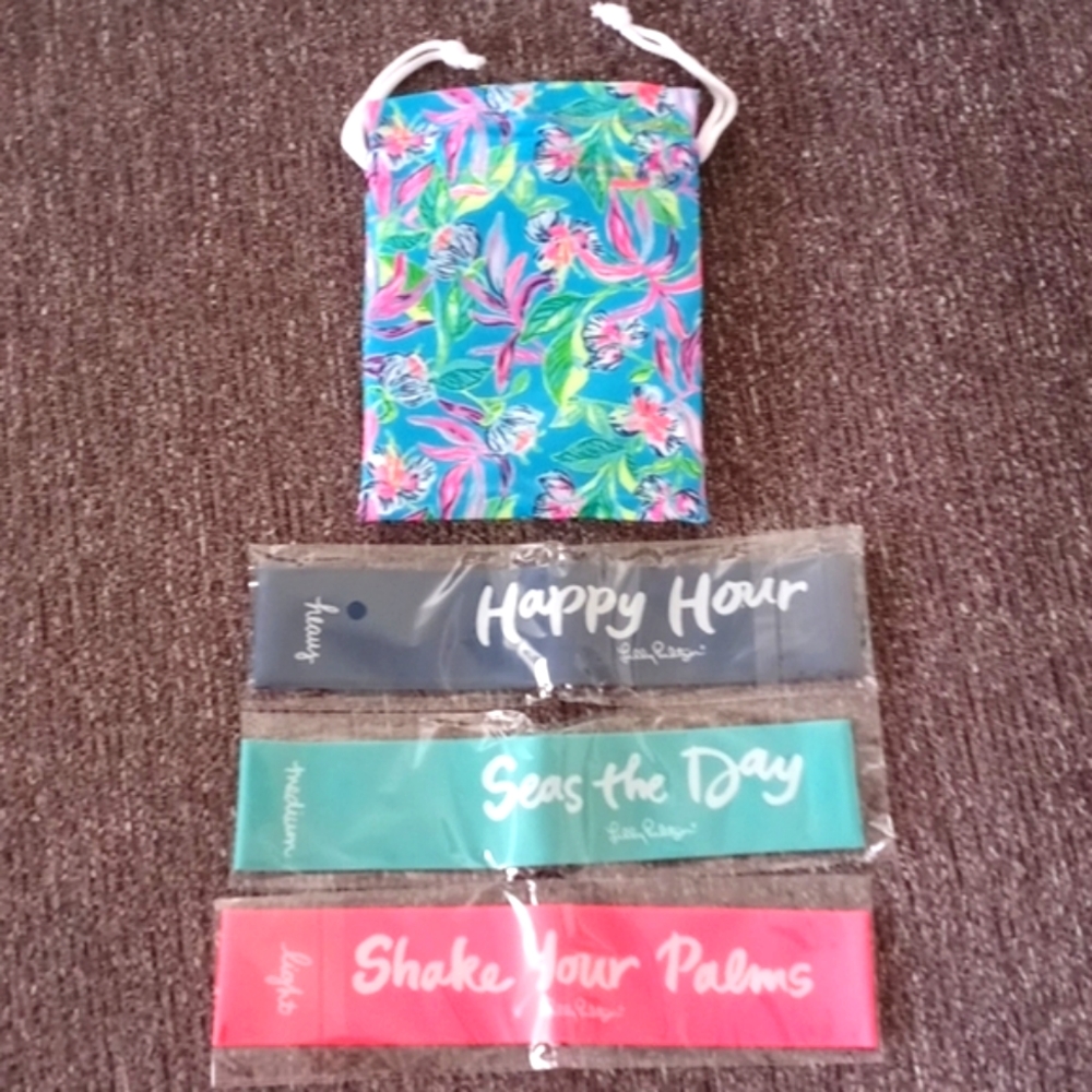 🔴SOLD🔴🆕 🏆HP🏆 Lilly Pulitzer - Resistance Bands - Picture 2 of 6